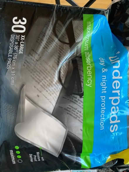 Photo of free 18 Underpads (Capitol Hill) #1