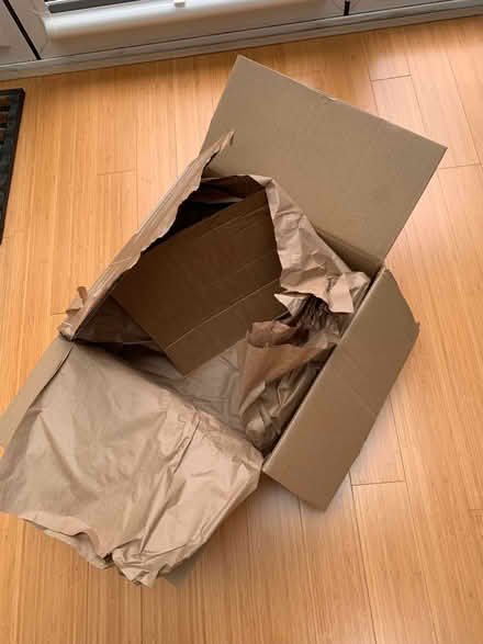 Photo of free 4 medium sized cardboard boxes (Elm Park RM12) #1