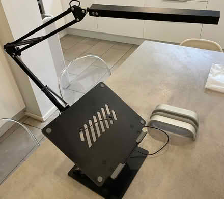 Photo of free Laptop Stands and Desktop lamp (Chorley SK9) #1