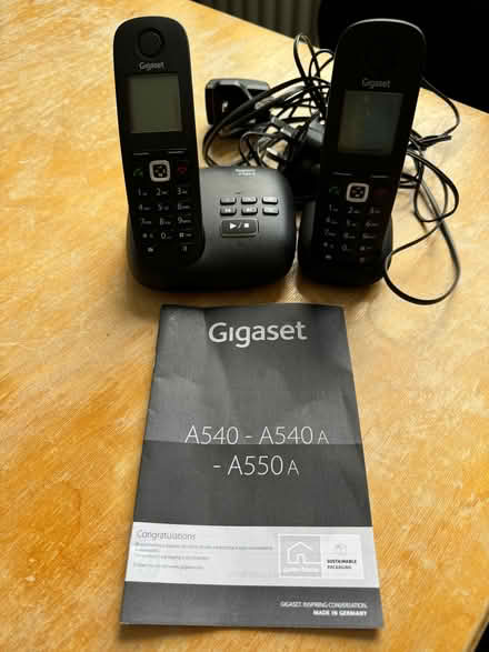 Photo of free Gigaset cordless telephones (2) and answering machine (Barnsbury N1) #1