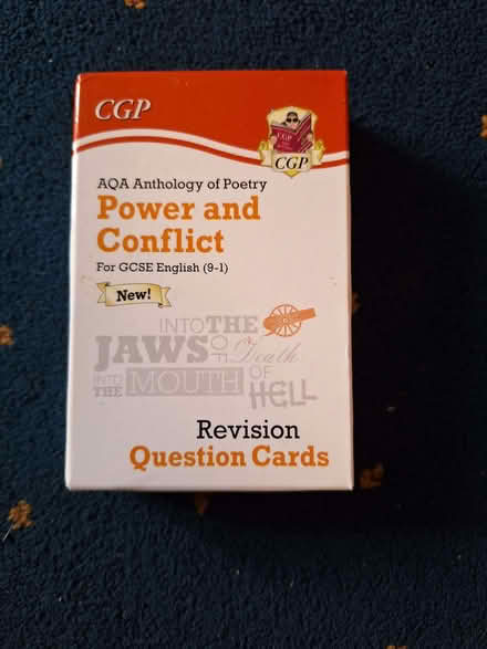 Photo of free AQA GCSE English Poetry Question Cards (Pickering YO18) #1