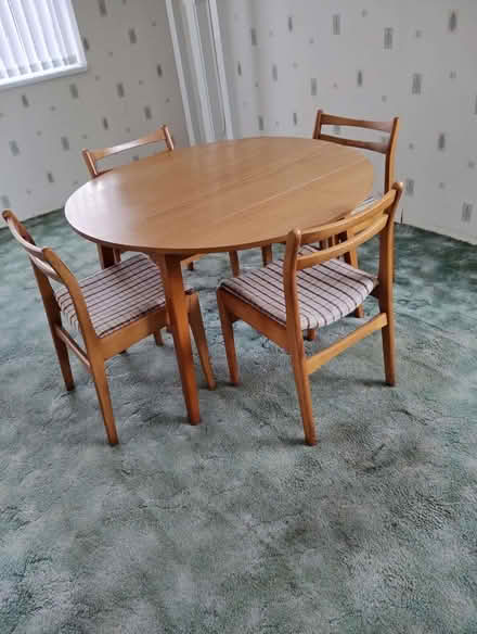 Photo of free Table and Four Chairs (CT12) #1