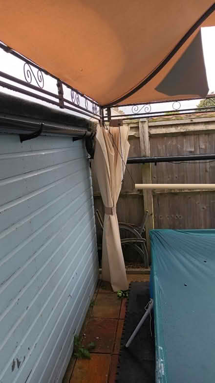 Photo of free Garden gazebo with torn roof (ME15 Westmorland Road) #2
