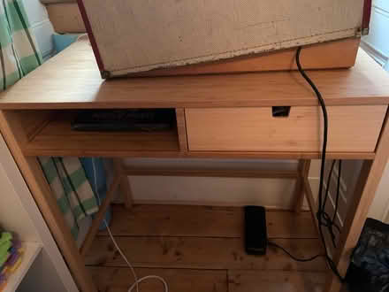 Photo of free desk with drawer and shelf (EH6 Leith) #1