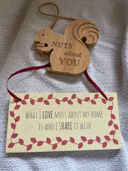 Photo of free Cute Hanging Signs (CT5) #1