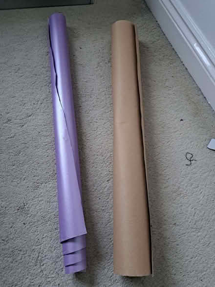 Photo of free Purple wrapping paper and brown wrapping paper (Caversham RG4) #1