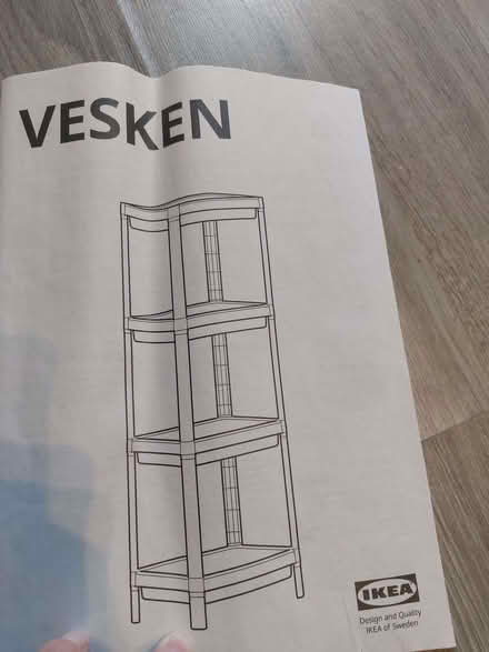 Photo of free Bathroom shelf rack (Willington MK44) #2