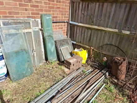 Photo of free Glass and metal various sizes probably from old greenhouse (Divinity Road OX4) #1