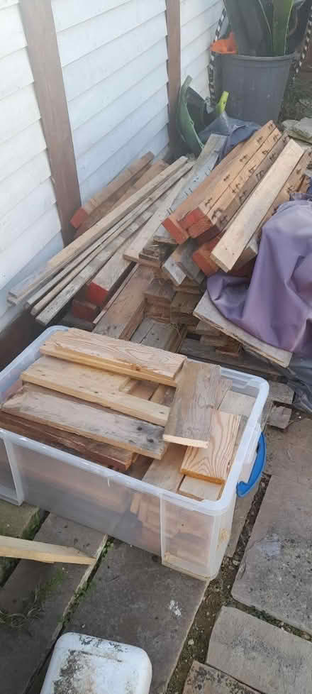 Photo of free Pallet wood,scrap and project wood (Collier Row) #1