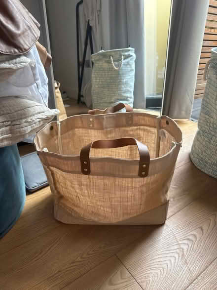 Photo of free Large woven bag (Bow E3) #1