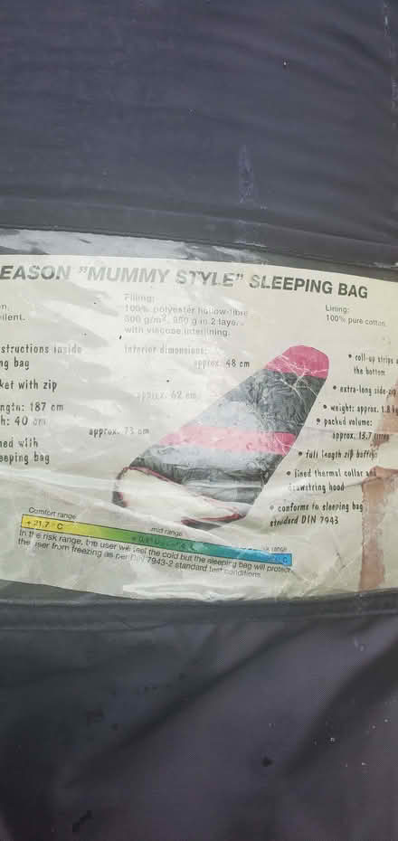 Photo of free Sleeping bag (Little Herberts GL53) #2