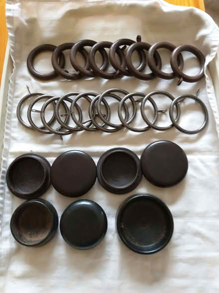 Photo of free Curtain rings (Arnside LA5) #1