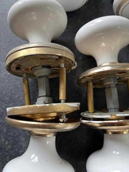 Photo of free 8 pairs round internal door knobs (Denvilles, near Havant) #2