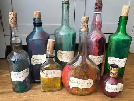 Photo of free Decorated bottles (Dorking RH4) #1