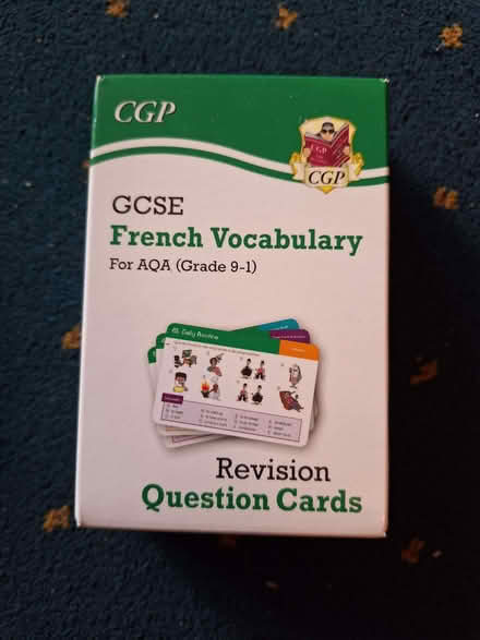 Photo of free AQA GCSE French Question Cards (Pickering YO18) #1