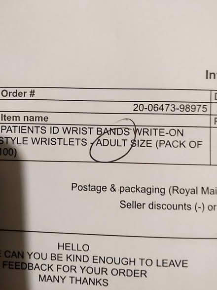 Photo of free 90 x Patient ID wristbands - W Abingdon (Shippon OX14) #2