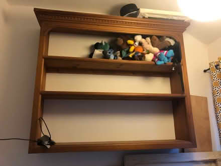 Photo of free Wooden Wall shelf unit (Reddish SK5) #2