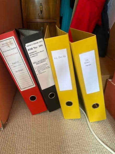 Photo of free lever arch files! (Hanwell W7) #1
