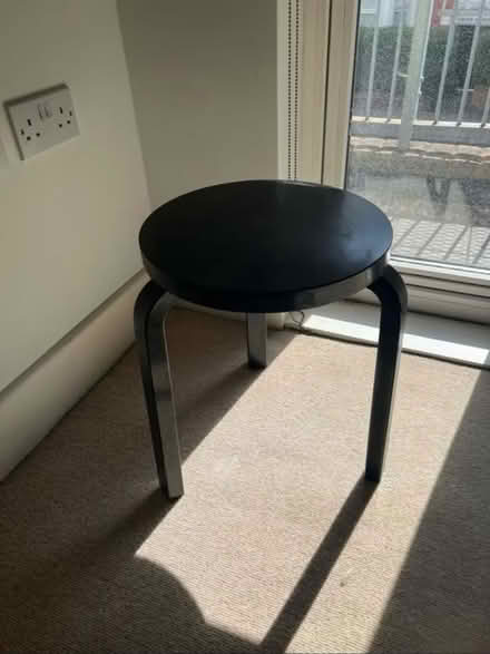 Photo of free Black stool (Shepherd’s bush) #1
