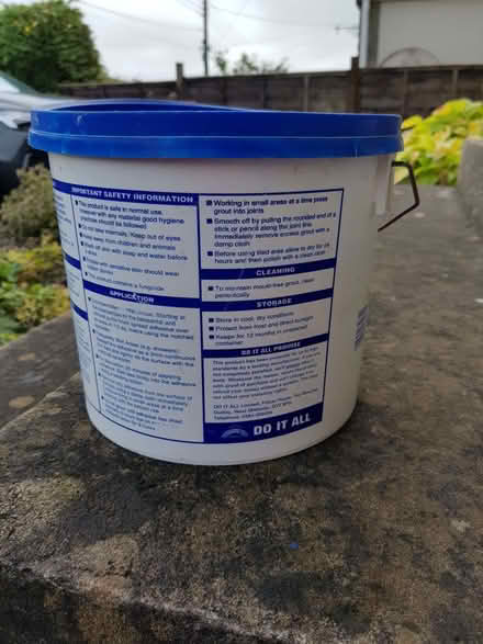 Photo of free Tile Adhesive & Grout (Portishead BS20) #3