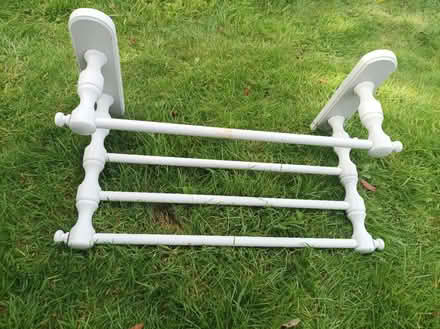 Photo of free Wooden towel rack (Wookey Hole BA5) #1