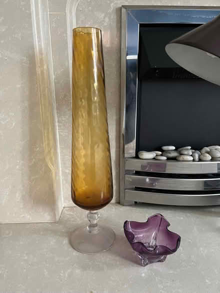 Photo of free 1970s Glass Vases (Copley Hill WF17) #2
