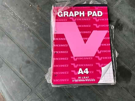 Photo of free A4 graph pads x 5 (Cutteslowe OX2) #1