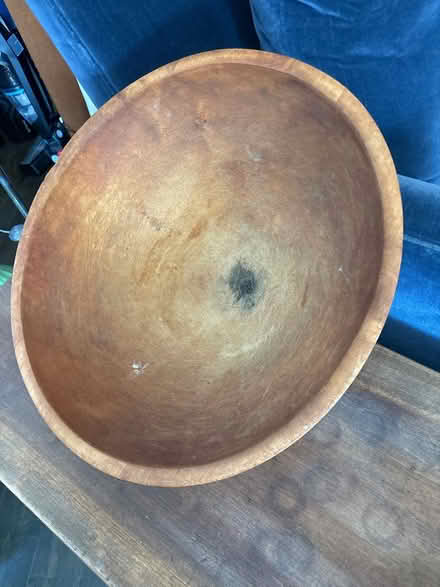 Photo of free Giant 17” wide Hand carved bowl (240 W 73rd St) #3