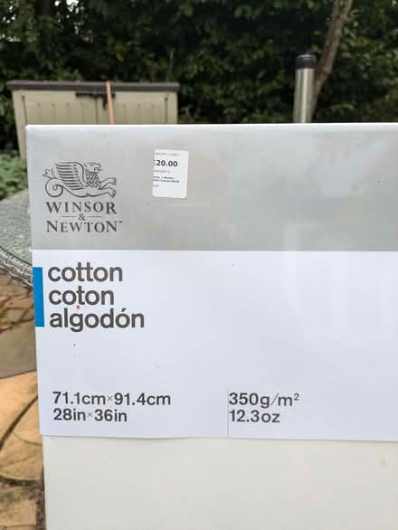 Photo of free Winsor and Newton Cotton Artists canvas (Wormingford CO6) #2
