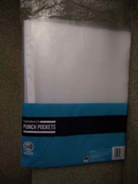 Photo of free Punch pockets (Higham Hill E17) #1