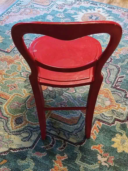 Photo of free Red dining chair (Tansley DE4) #3