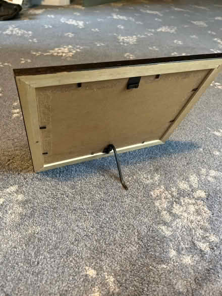 Photo of free Dark wood picture frame (CB2) #2