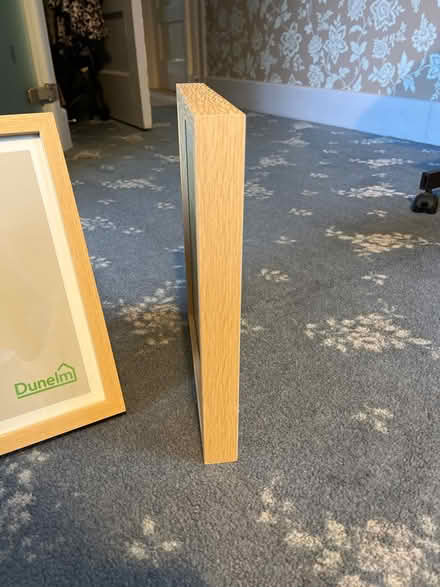 Photo of free Large wooden picture frames x2 (CB2) #4
