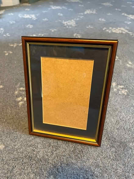 Photo of free Picture frame dark wood (CB2) #1
