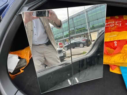 Photo of free Mirror fronted bathroom wall cabinet (Cutteslowe OX2) #3