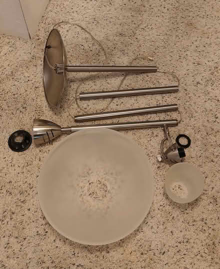 Photo of free Floor lamp, needs cement? in base (Magnuson) #3