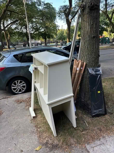 Photo of free Pottery Barn Twin Storage Bed (Kenwood/49th & Dorchester) #2