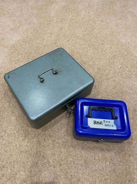 Photo of free Cash boxes (Warfield RG42) #2