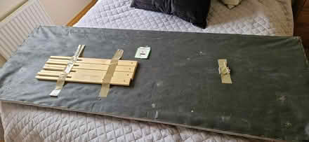 Photo of free Grey superking sized headboard (Kirkcambeck CA8) #3