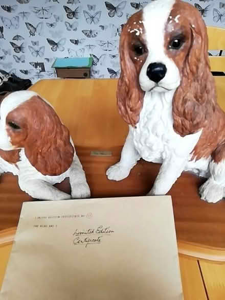 Photo of free Large Cavalier King Charles spaniel ornament (Harrogate HG2) #2