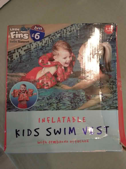Photo of free Inflatable Kids Swim Vest for Child (HA5 2NN) #1