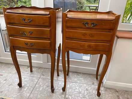 Photo of free Two Queen Anne Style small tables (King's College Playing Fields HA4) #1
