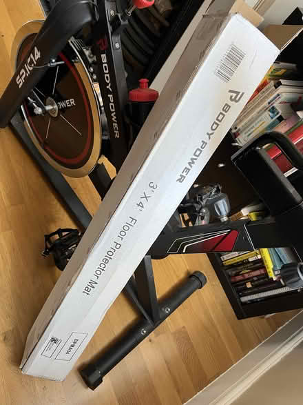 Photo of free Exercise bike and floor mat (B17) #4