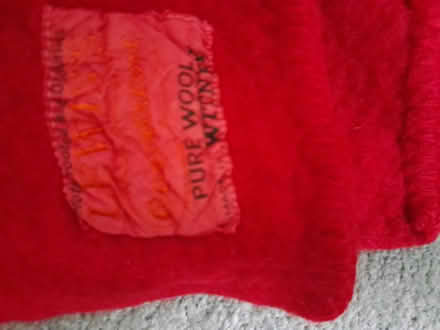 Photo of free Wool blanket (B92 Olton) #2
