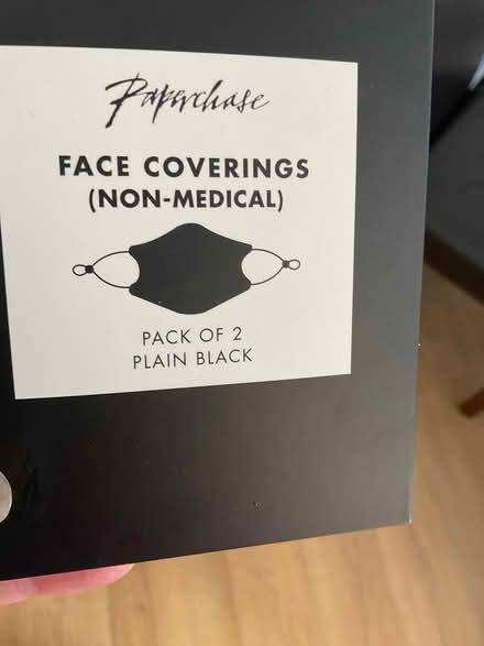 Photo of free Black face masks (Coppull, PR7) #1