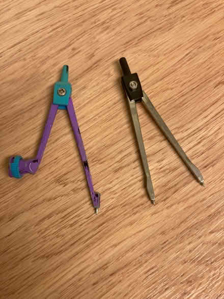 Photo of free Maths, compass and divider (GU14) #1