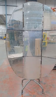 Photo of free Large Oval Mirror (Aberdare CF44) #1