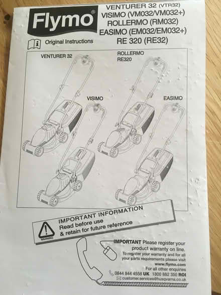 Photo of free Flymo lawnmower and Strimmer (West Harrow HA1) #4