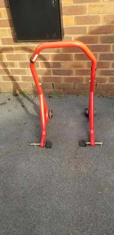 Photo of free Motorbike rear paddock stand (Hindley WN2) #1