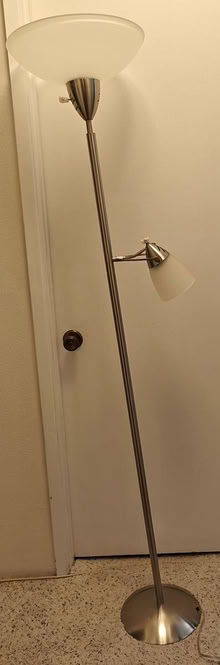Photo of free Floor lamp, needs cement? in base (Magnuson) #1